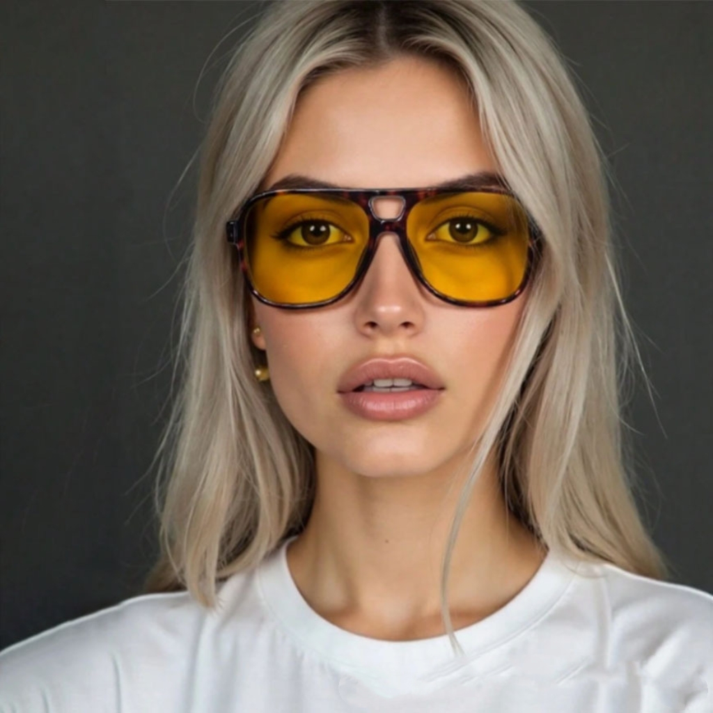 Vintage Fashion Enthusiasts - Yeni Vintage Klasik Tasarımcı Çift Köprülü
