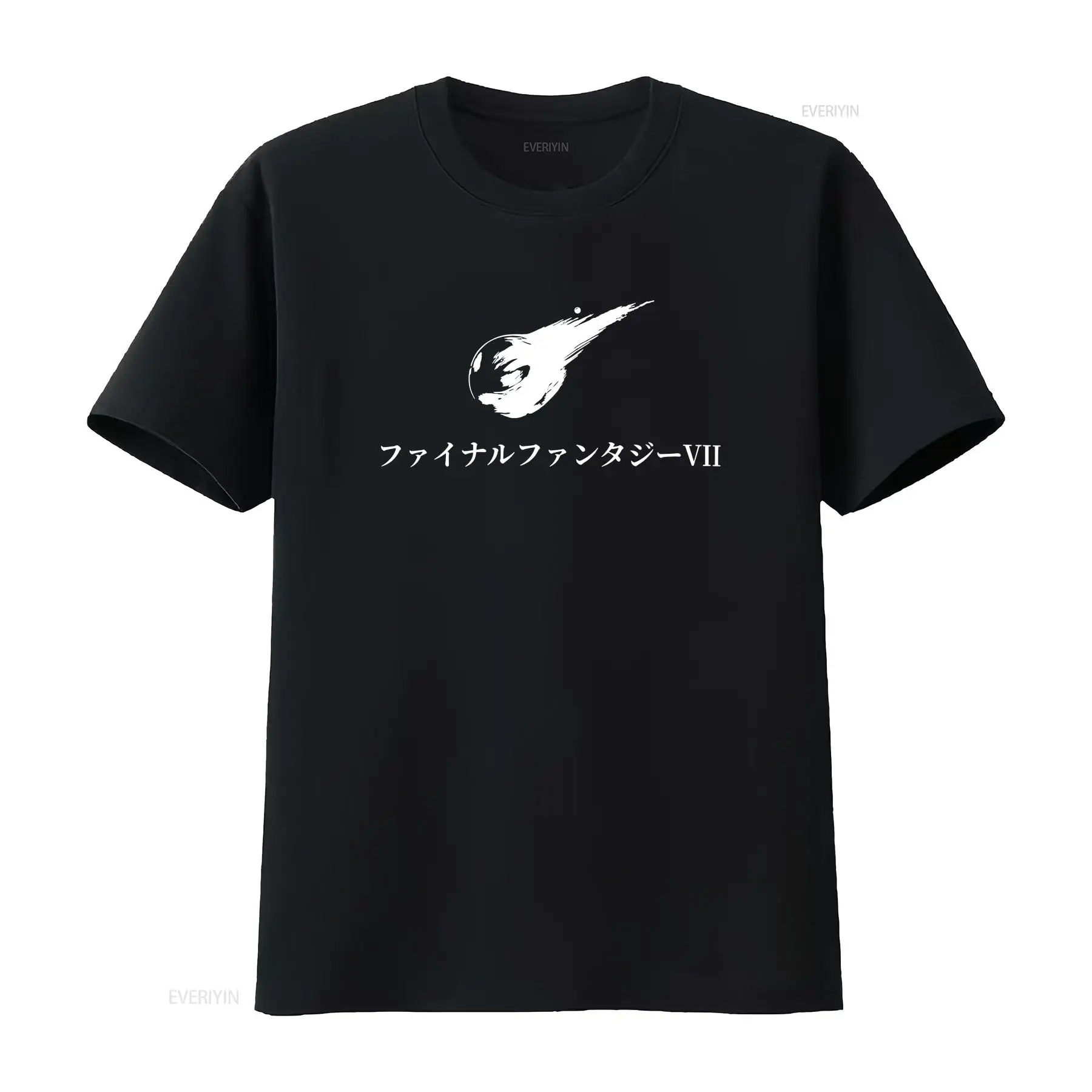 Vintage Fashion Jersey - FF7 JP Başlıklı Tişört Çoklu Renkler