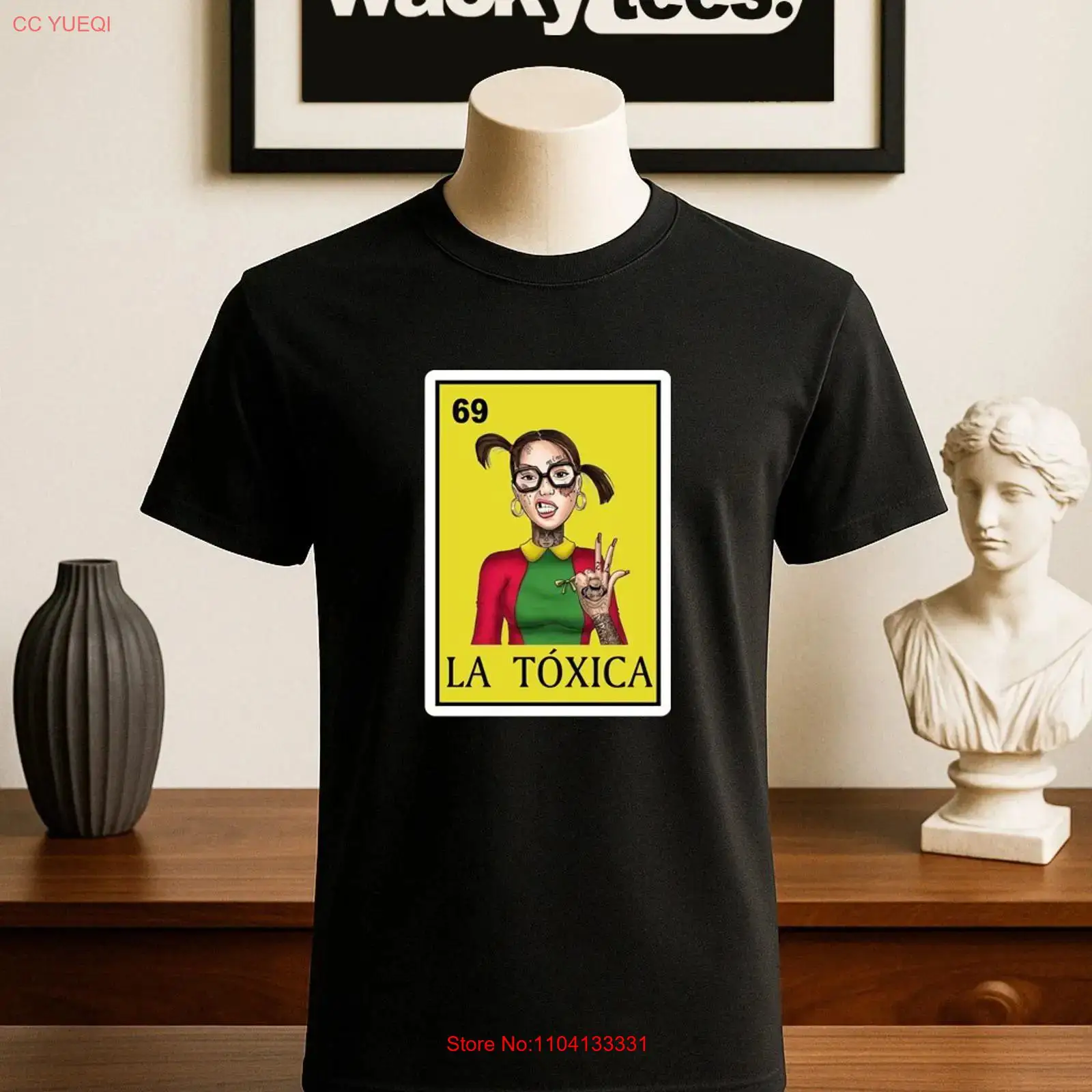 Vintage Fashion La - La Toxica Chilindrina Loteria Meksika Bingo