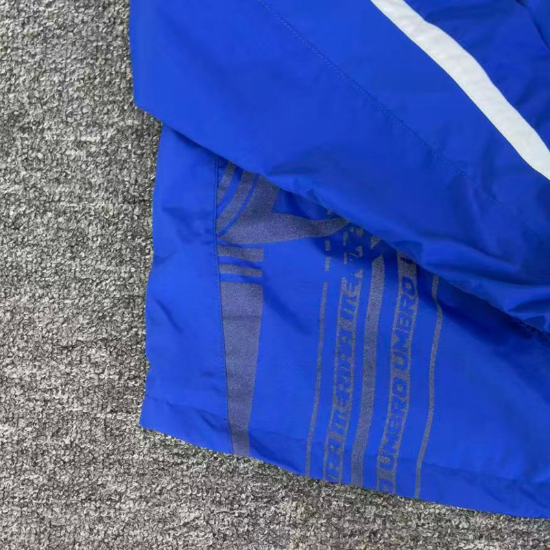 Erkekler Y2K Mavi Çizgili MERT - Vintage Windbreaker Nylon incelemesi ve fiyatı