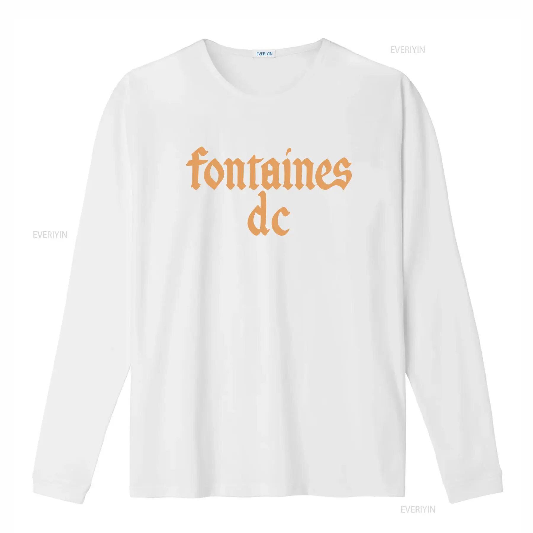 Fontaines D C 'Gotik Logo' Siy - Vintage Fashion Jersey incelemesi ve fiyatı