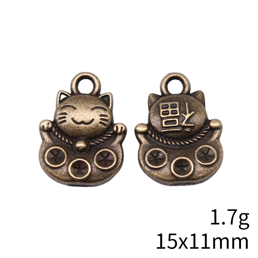 10 adet 15x11mm 3 Renk Antik G - Vintage Fashion Stores incelemesi ve fiyatı